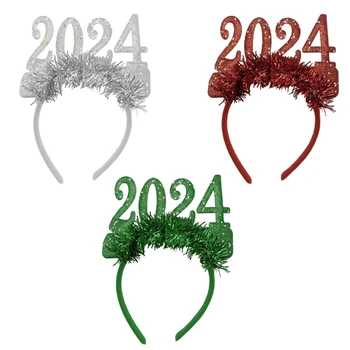 2024 Обруч для волос Реквизит для новогодней вечеринки Костюмы для косплея Сцена ночного клуба Рождественский Дропшиппинг