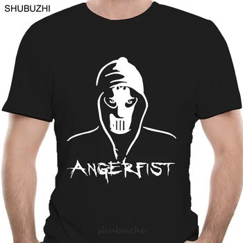 Angerfist -голландский Габбер - Музыка - ХАРДКОР, ТЕХНО - мейнстрим, модная футболка GABBA, мужская хлопковая футболка