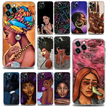 Африканский Gir Art DIYl Чехол для Телефона iPhone 13 12 11 SE 2022 X XR XS 8 7 14 Pro Mini Max Plus Мягкий Силиконовый Чехол