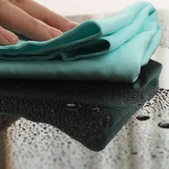 Замшевое полотенце для автомойки 43*32 см, 1шт, ткань для автоочистки, домашний абсорбирующий инструмент для чистки, Новые Автомобильные аксессуары
