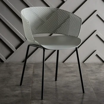 Роскошные Красивые обеденные стулья Дизайнерская спальня, эргономичный модный стул, пластиковая минималистичная мебель для дома Sillas De Comedor