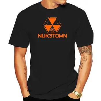 Футболка с логотипом Black Ops Nuketown 2024, Футболка с видеоиграми, летние футболки
